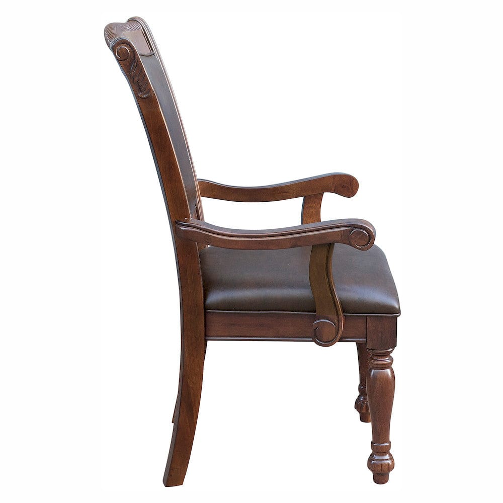 Homelegance  - Lordsburg Arm Chair in Brown - 5473A  view 3