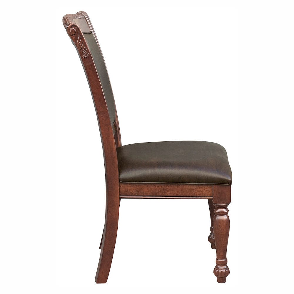 Homelegance  - Lordsburg Side Chair in Brown - 5473S  view 3