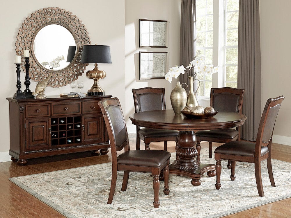 Homelegance  - Lordsburg Side Chair in Brown - 5473S  view 5