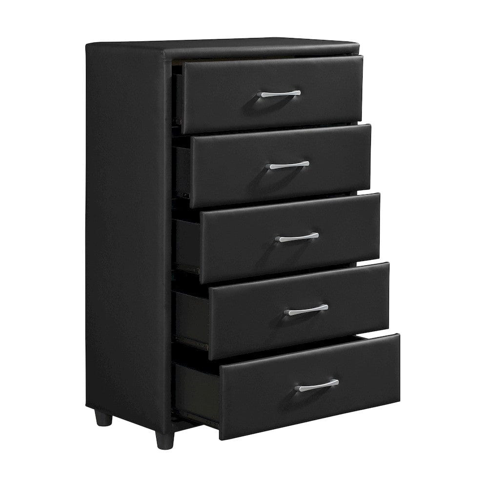 Homelegance  - Lorenzi Chest in Black - 2220-9  view 4