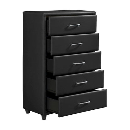 Homelegance  - Lorenzi Chest in Black - 2220-9  view 4