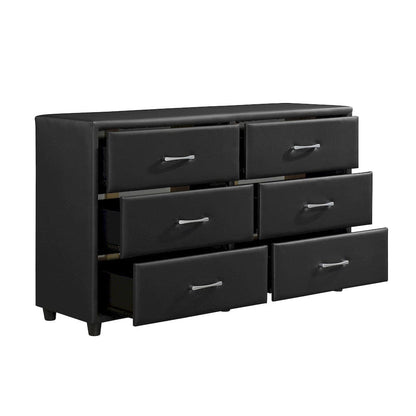 Homelegance  - Lorenzi Dresser in Black - 2220-5  view 4