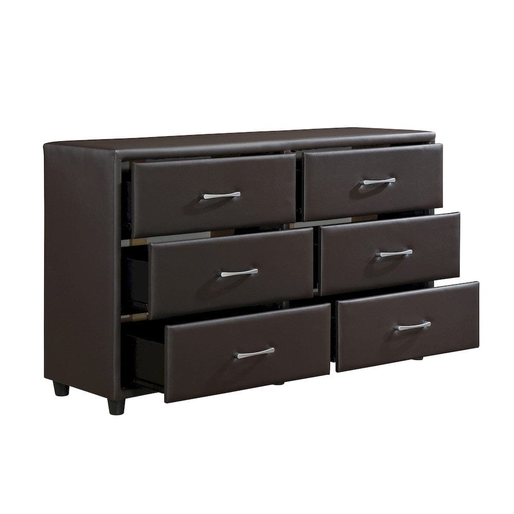Homelegance  - Lorenzi Dresser in Dark brown - 2220DBR-5  view 4