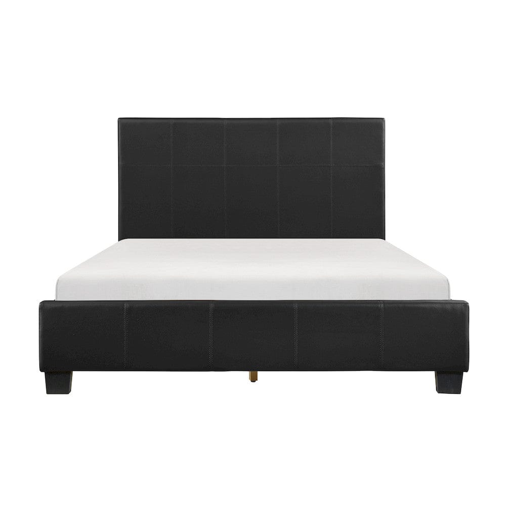 Homelegance  - Lorenzi Full Platform Bed in Black - 2220F-1x  view 2