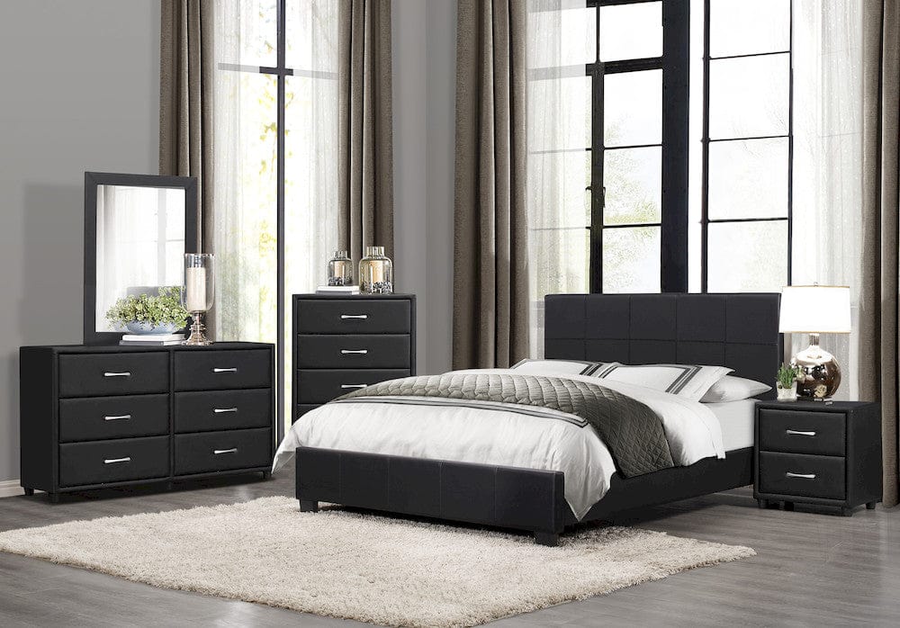 Homelegance  - Lorenzi Mirror in Black - 2220-6  view 5