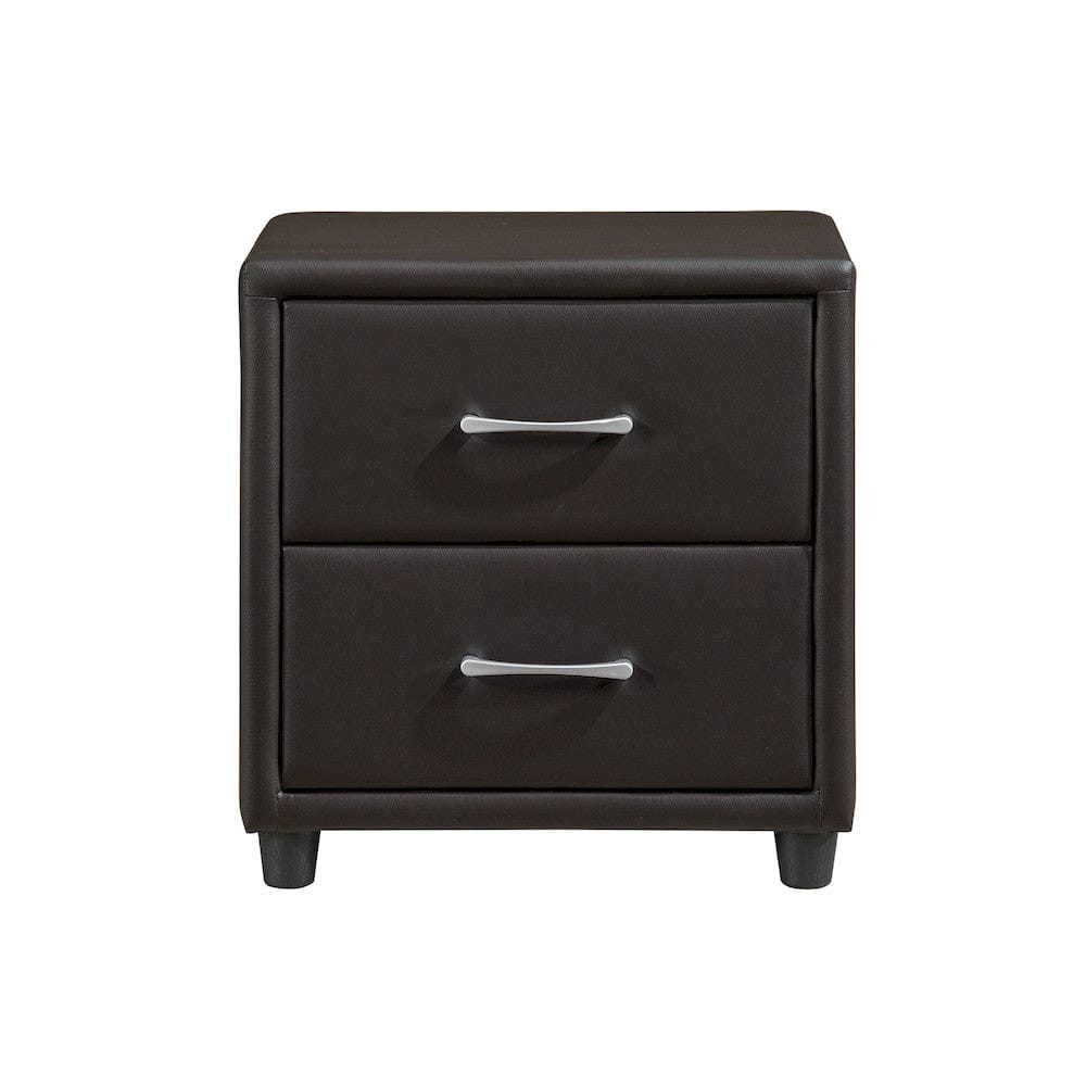 Homelegance  - Lorenzi Night Stand in Dark brown - 2220DBR-4  view 1