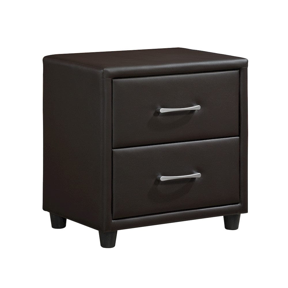 Homelegance  - Lorenzi Night Stand in Dark brown - 2220DBR-4  view 2