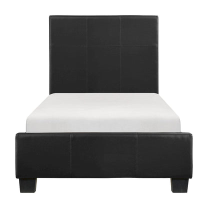 Homelegance  - Lorenzi Twin Platform Bed in Black - 2220T-1x  view 4