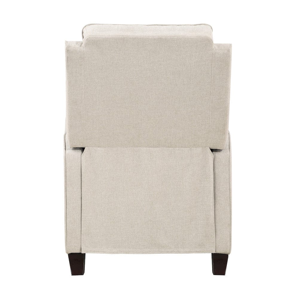 Homelegance  - Loveland Push Back Reclining Chair in Beige - 9418BE-1  view 2