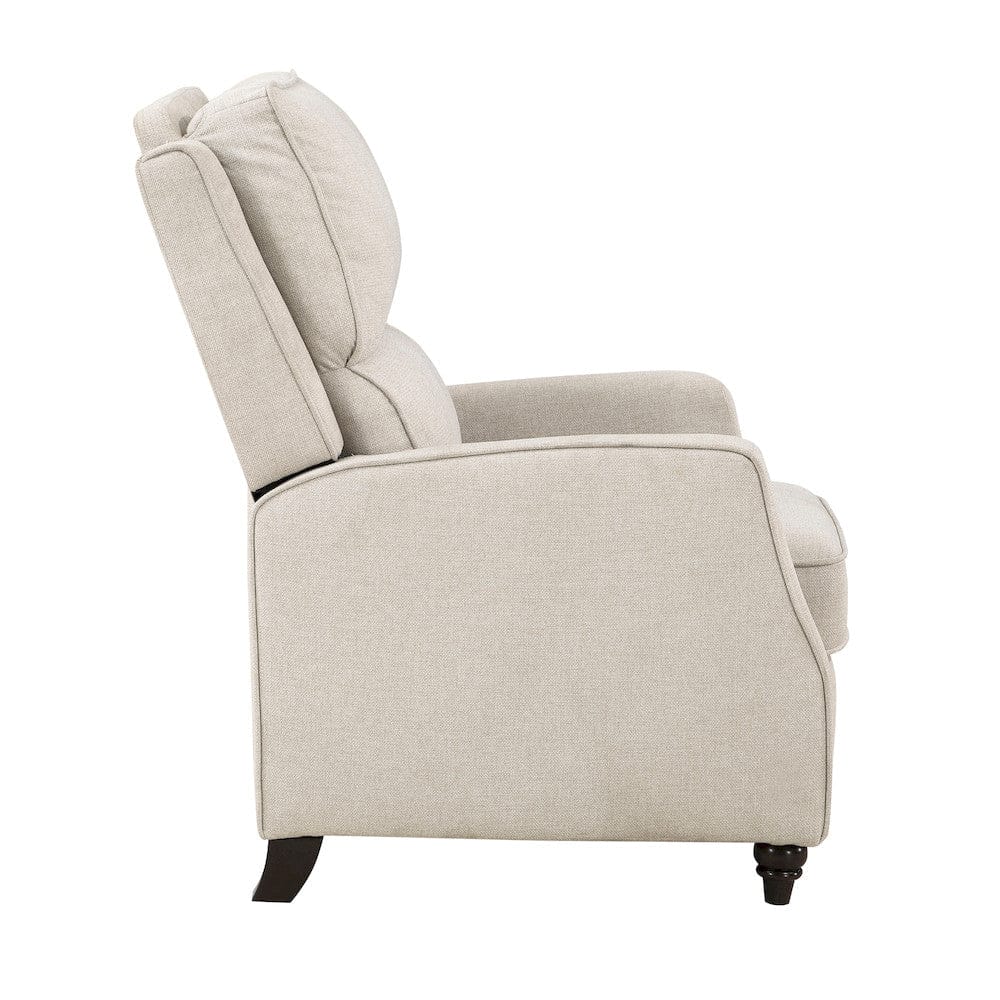 Homelegance  - Loveland Push Back Reclining Chair in Beige - 9418BE-1  view 5