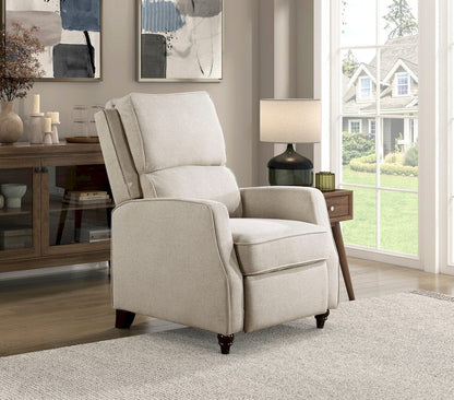 Homelegance  - Loveland Push Back Reclining Chair in Beige - 9418BE-1  view 6