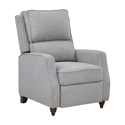 Homelegance  - Loveland Push Back Reclining Chair in Gray - 9418GY-1  view 1