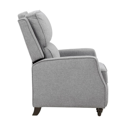 Homelegance  - Loveland Push Back Reclining Chair in Gray - 9418GY-1  view 2