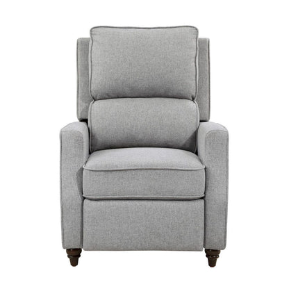 Homelegance  - Loveland Push Back Reclining Chair in Gray - 9418GY-1  view 6