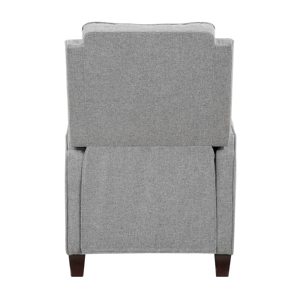 Homelegance  - Loveland Push Back Reclining Chair in Gray - 9418GY-1  view 7