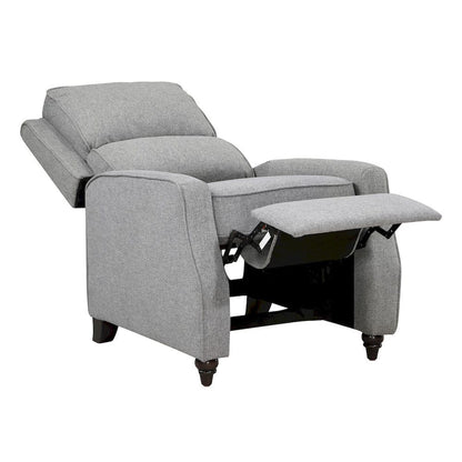 Homelegance  - Loveland Push Back Reclining Chair in Gray - 9418GY-1  view 8