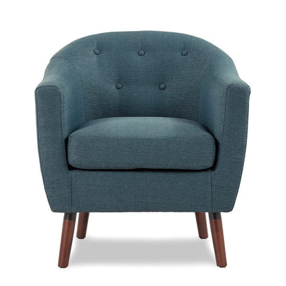Homelegance  - Lucille Accent Chair in Blue - 1192BL  view 1