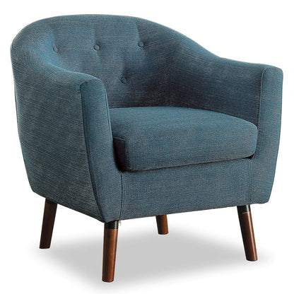 Homelegance  - Lucille Accent Chair in Blue - 1192BL  view 4