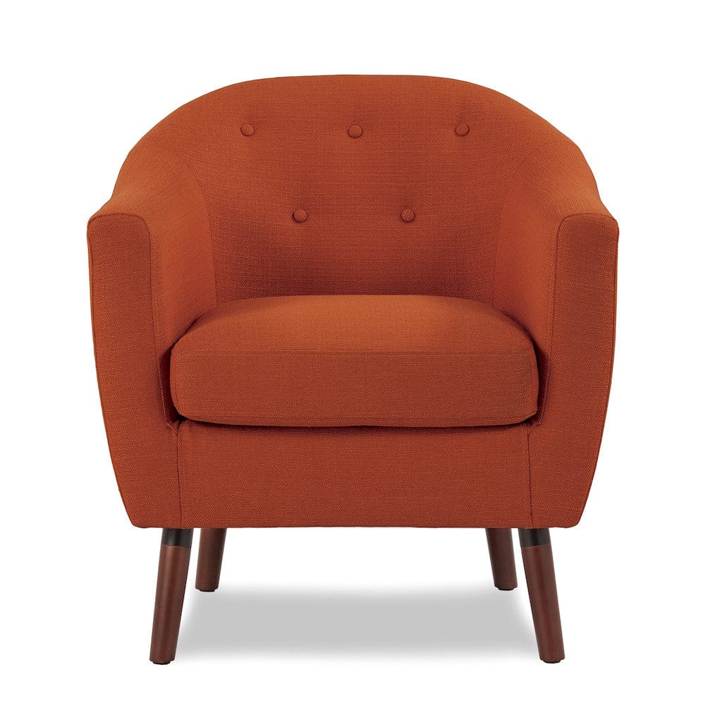 Homelegance  - Lucille Accent Chair in Orange - 1192RN  view 1