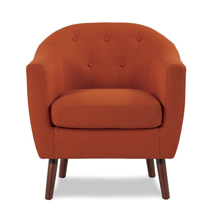 Homelegance  - Lucille Accent Chair in Orange - 1192RN  view 1
