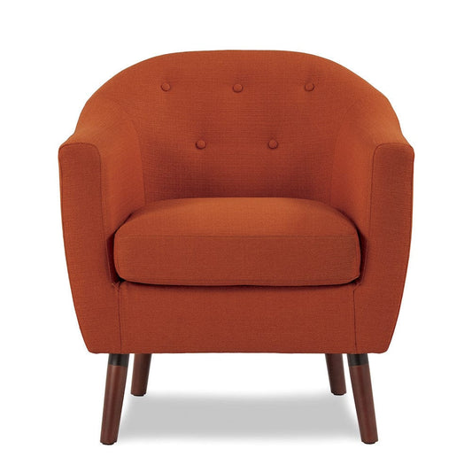 Homelegance  - Lucille Accent Chair in Orange - 1192RN  view 1