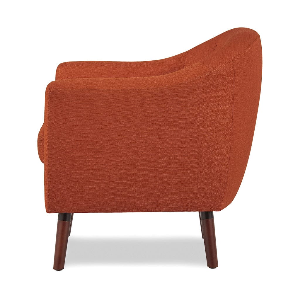 Homelegance  - Lucille Accent Chair in Orange - 1192RN  view 3