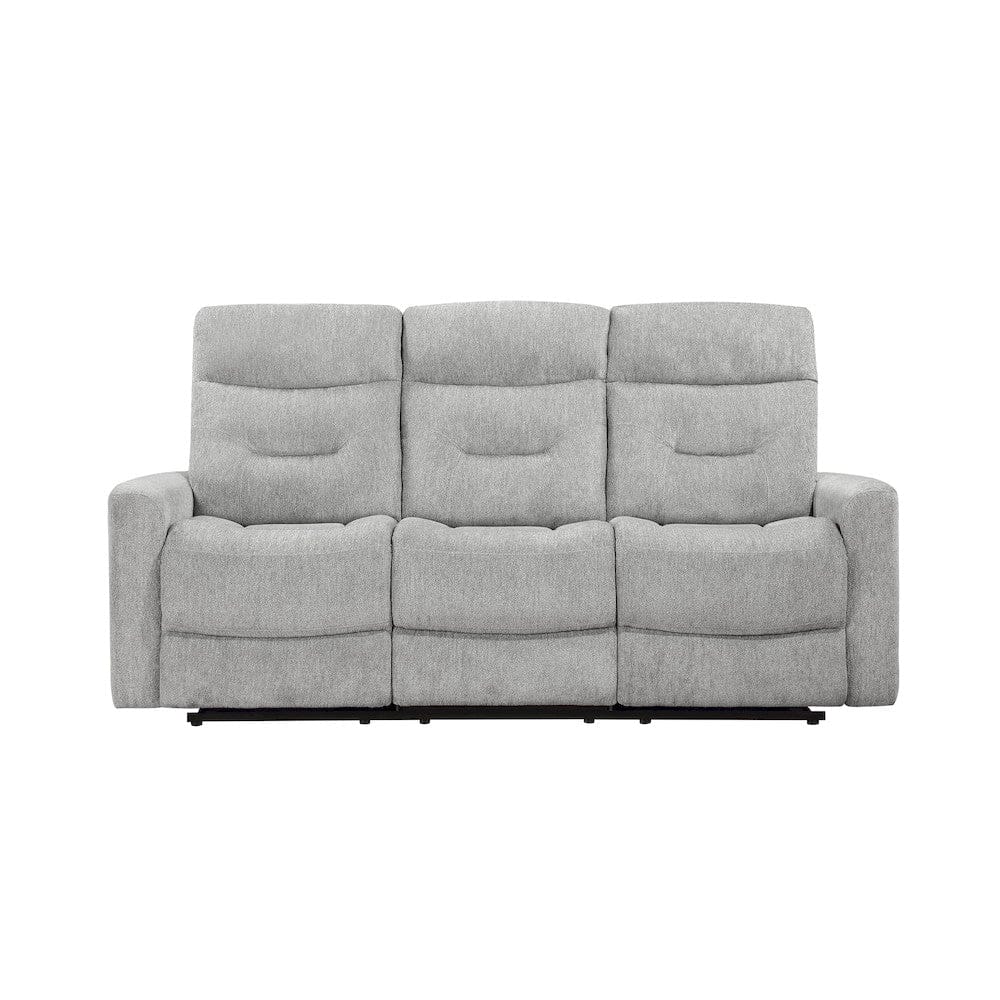 Homelegance  - Lyndon Double Reclining Sofa in Gray - 9610GY-3  view 1