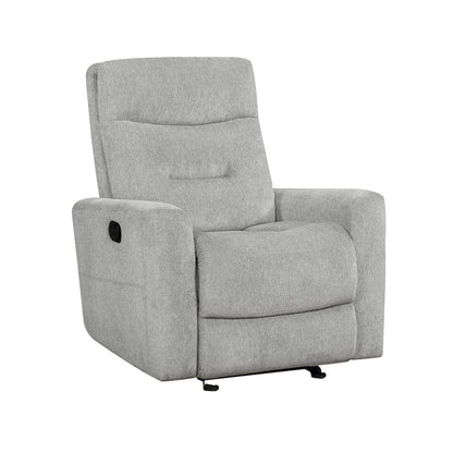 Homelegance  - Lyndon Glider Reclining Chair in Gray - 9610GY-1  view 1