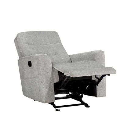 Homelegance  - Lyndon Glider Reclining Chair in Gray - 9610GY-1  view 2