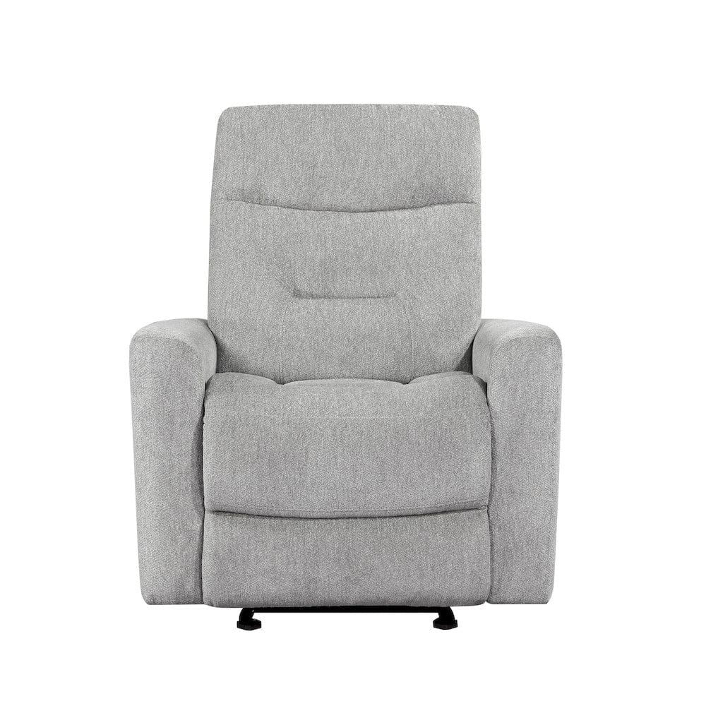 Homelegance  - Lyndon Glider Reclining Chair in Gray - 9610GY-1  view 5