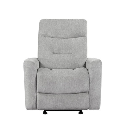 Homelegance  - Lyndon Glider Reclining Chair in Gray - 9610GY-1  view 5