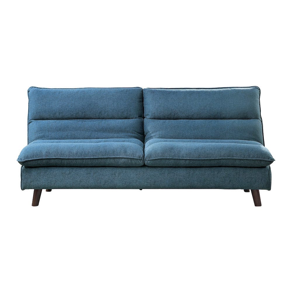 Homelegance  - Mackay Convertible Sofa Bed in Blue - 9560BU-3CL  view 1