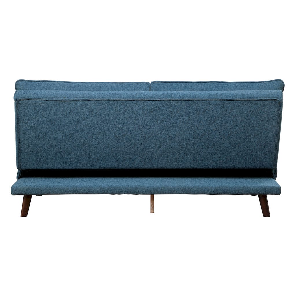 Homelegance  - Mackay Convertible Sofa Bed in Blue - 9560BU-3CL  view 3