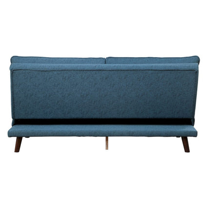 Homelegance  - Mackay Convertible Sofa Bed in Blue - 9560BU-3CL  view 3