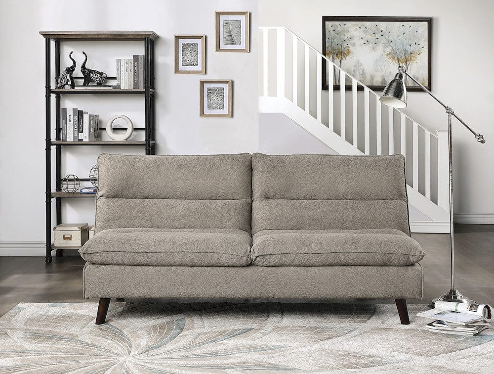 Homelegance  - Mackay Convertible Sofa Bed in Brown - 9560BR-3CL  view 6