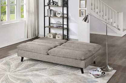 Homelegance  - Mackay Convertible Sofa Bed in Brown - 9560BR-3CL  view 7