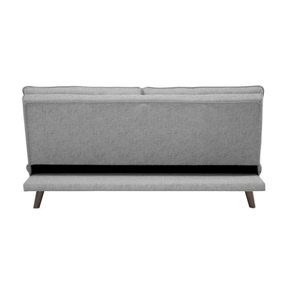 Homelegance  - Mackay Convertible Sofa Bed in Light gray - 9560GY-3CL  view 3