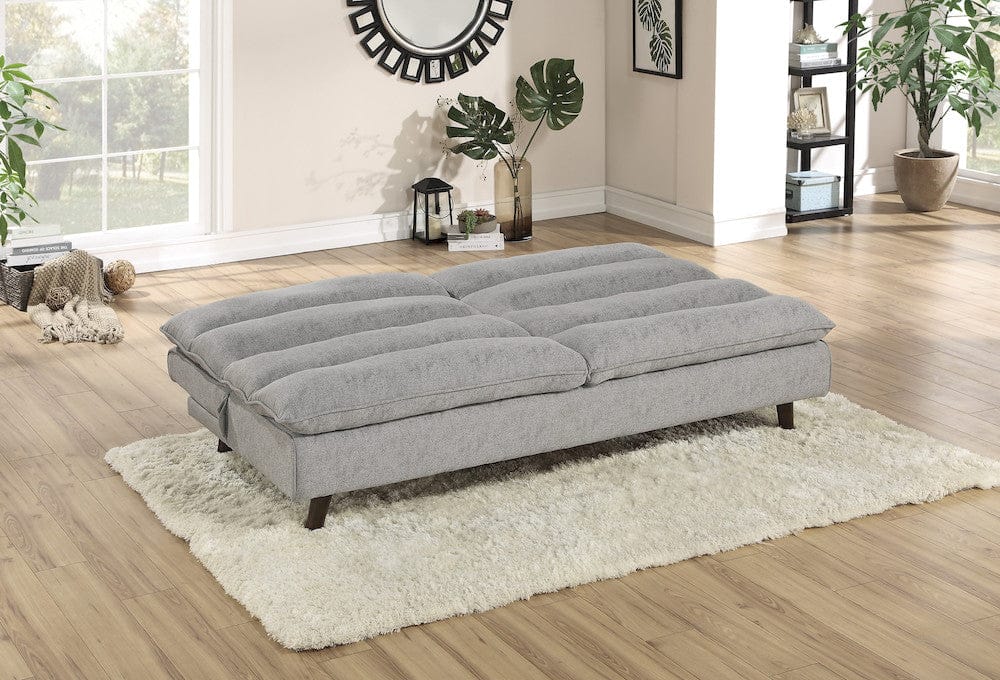 Homelegance  - Mackay Convertible Sofa Bed in Light gray - 9560GY-3CL  view 6