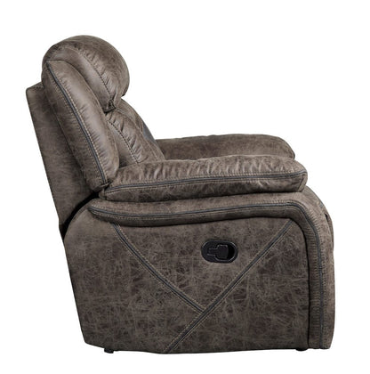 Homelegance  - Madrona Hill Glider Reclining Chair in Dark brown - 9989DB-1  view 3