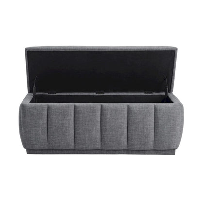 Homelegance  - Maize Storage Bench in Gray - 4799GY  view 3