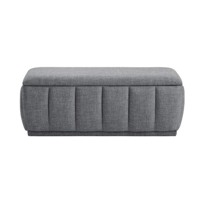 Homelegance  - Maize Storage Bench in Gray - 4799GY  view 8