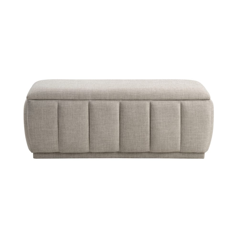 Homelegance  - Maize Storage Bench in Taupe - 4799TP  view 1