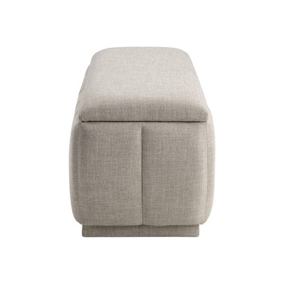 Homelegance  - Maize Storage Bench in Taupe - 4799TP  view 3