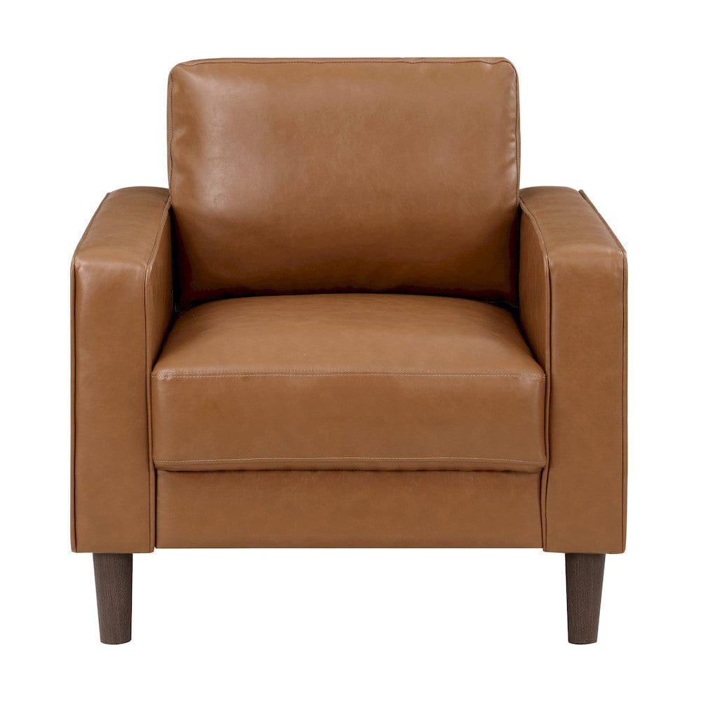 Homelegance  - Malcolm Chair in Brown - 9203BRW-1  view 1