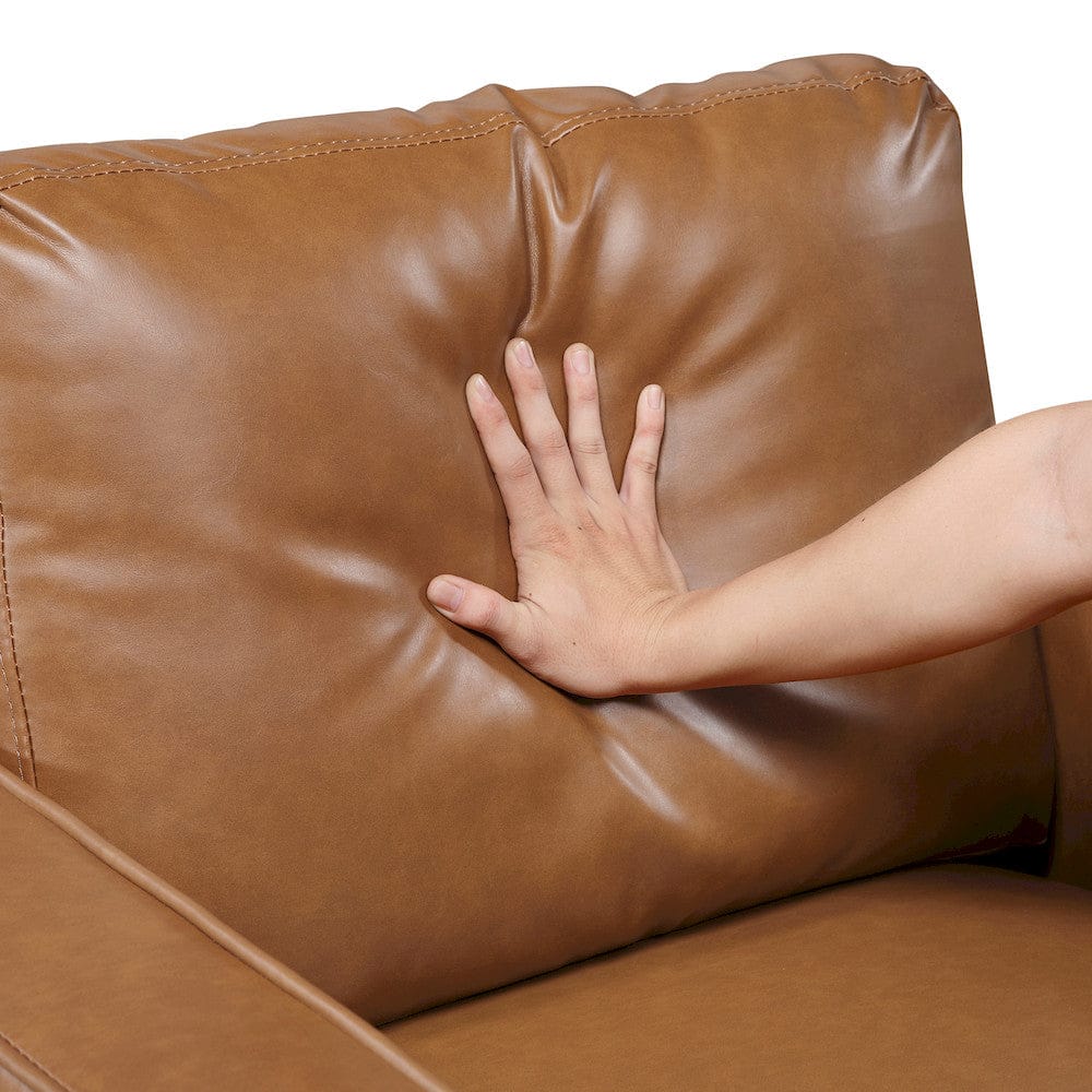 Homelegance  - Malcolm Chair in Brown - 9203BRW-1  view 3