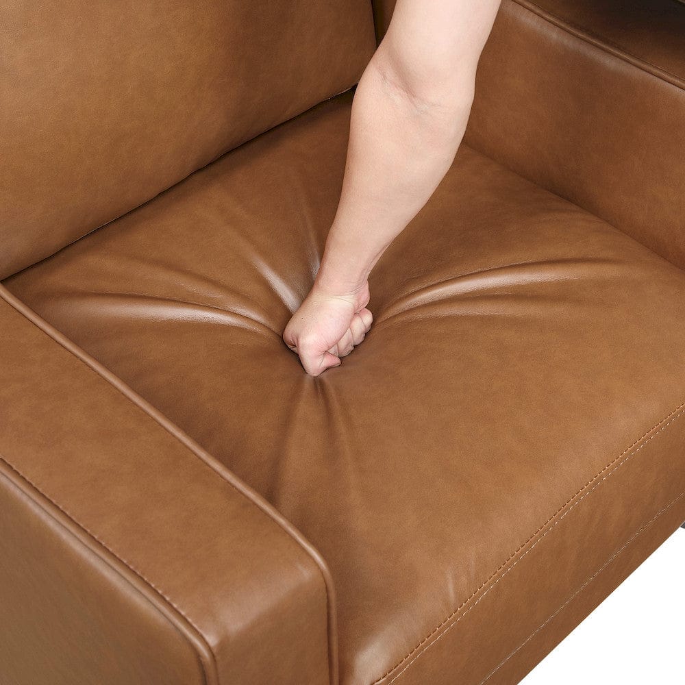Homelegance  - Malcolm Chair in Brown - 9203BRW-1  view 4