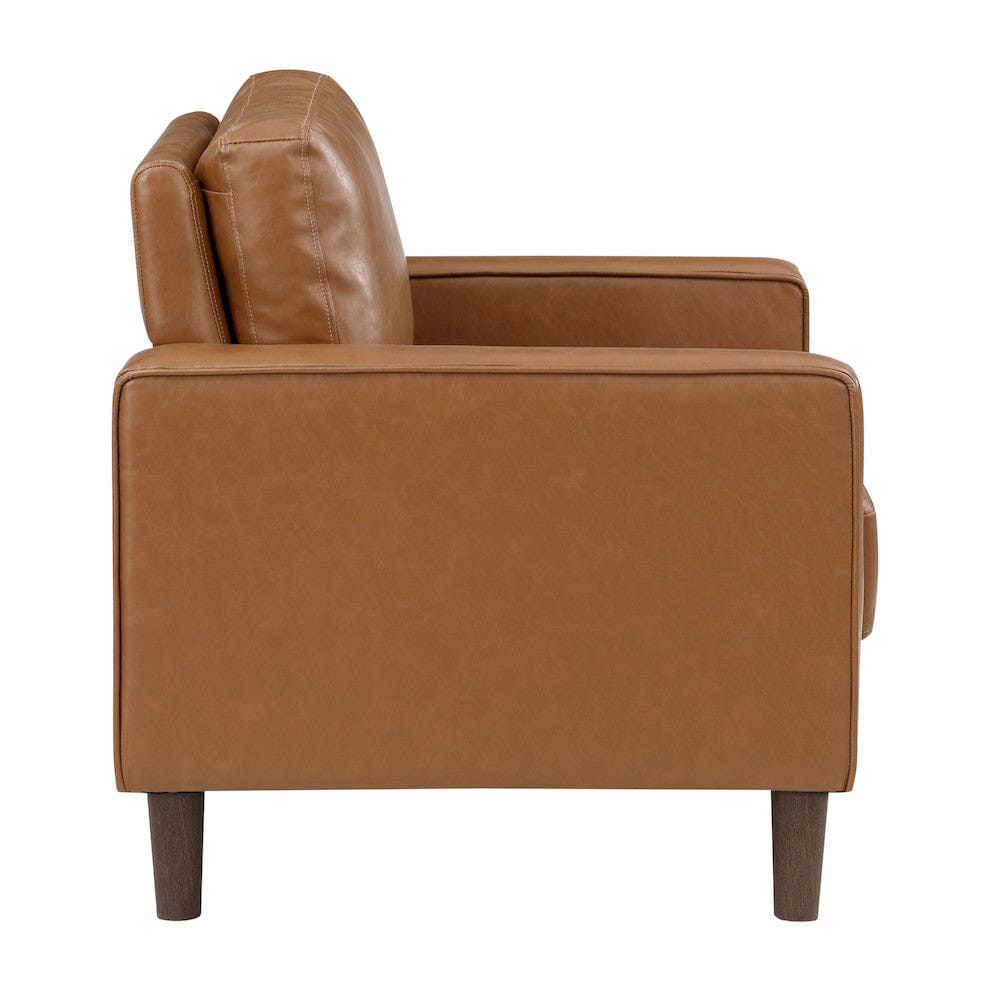 Homelegance  - Malcolm Chair in Brown - 9203BRW-1  view 9