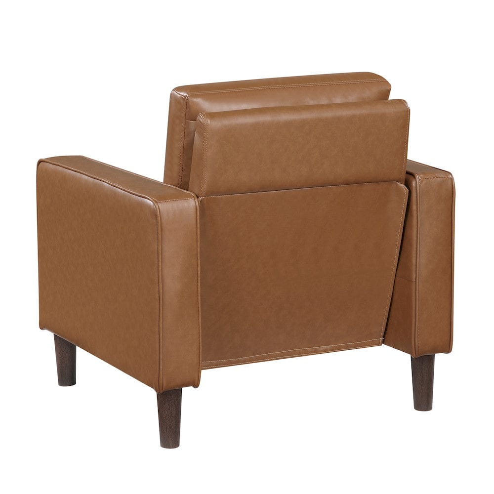 Homelegance  - Malcolm Chair in Brown - 9203BRW-1  view 10