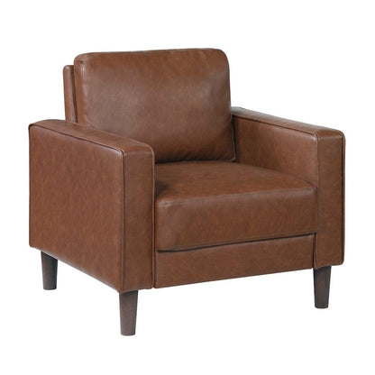 Homelegance  - Malcolm Chair in Chocolate - 9203CHC-1  view 2