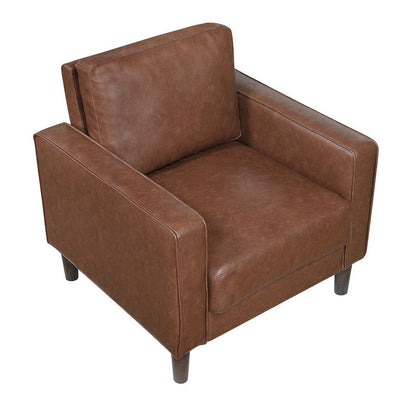 Homelegance  - Malcolm Chair in Chocolate - 9203CHC-1  view 3